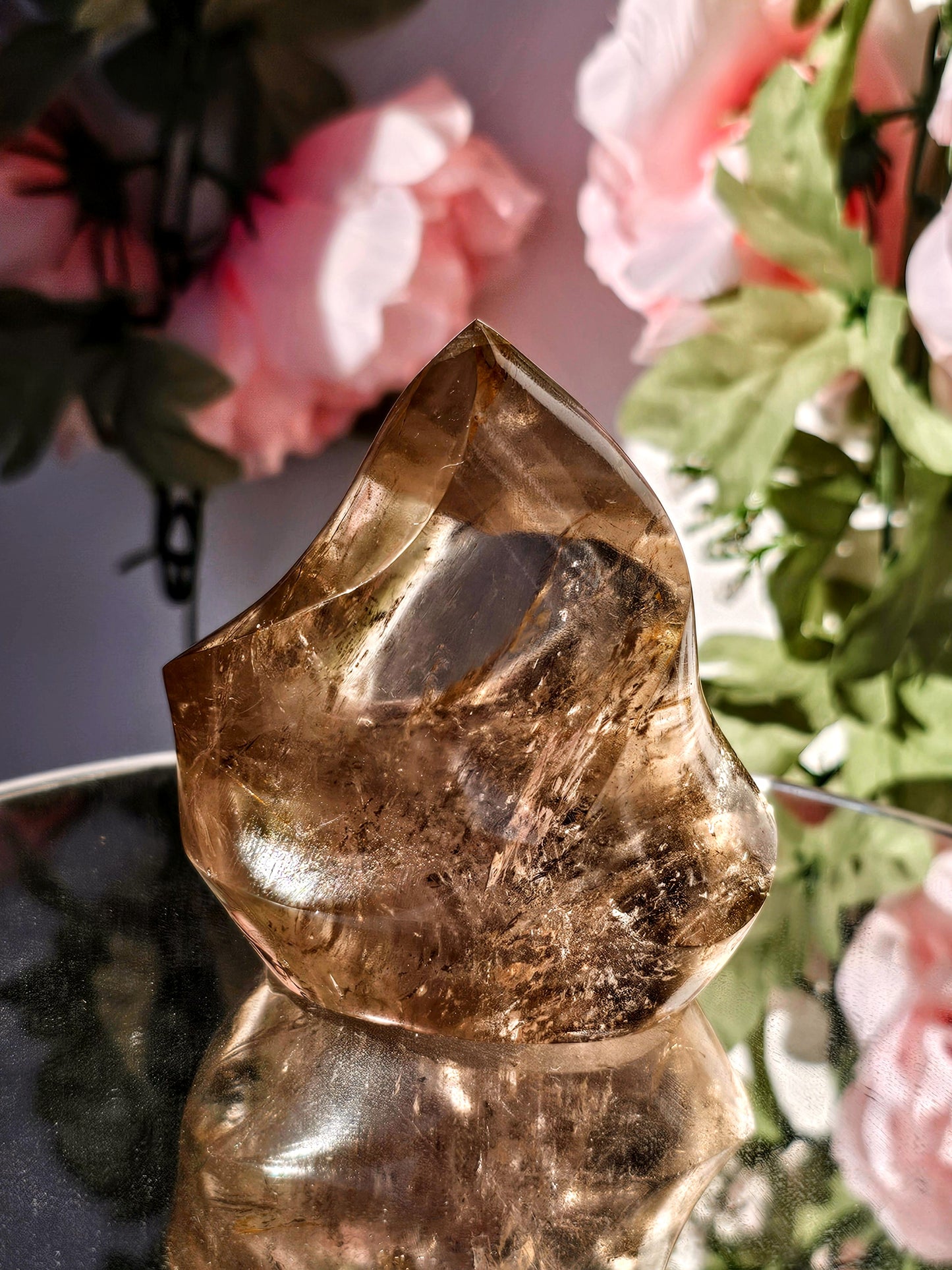 Smoky Quartz Flame