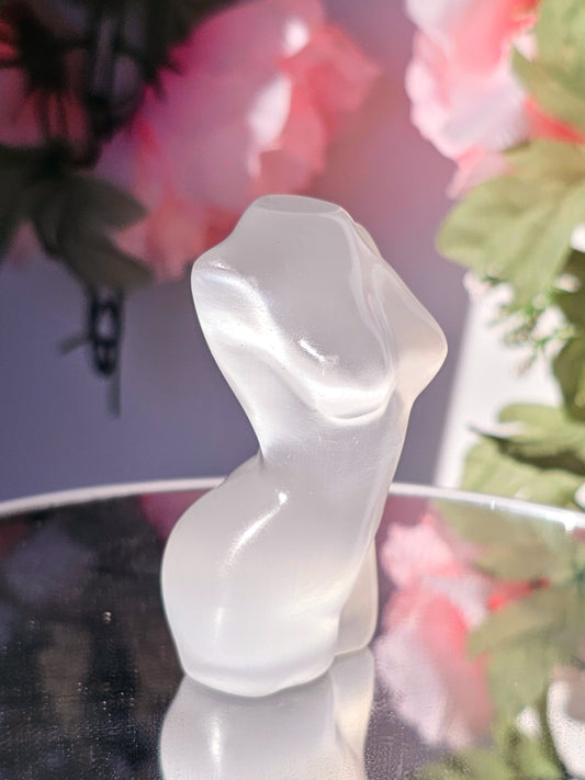 Selenite Goddess Body