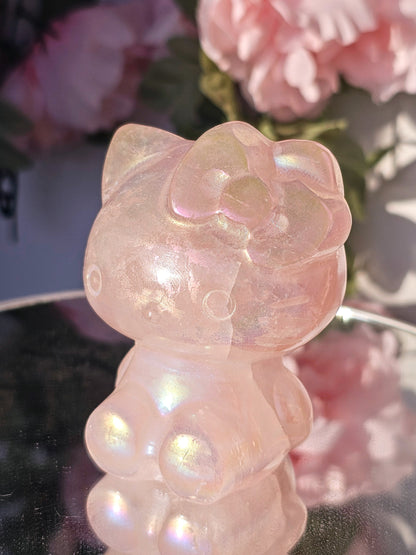 Large Aura Rose Quartz HK