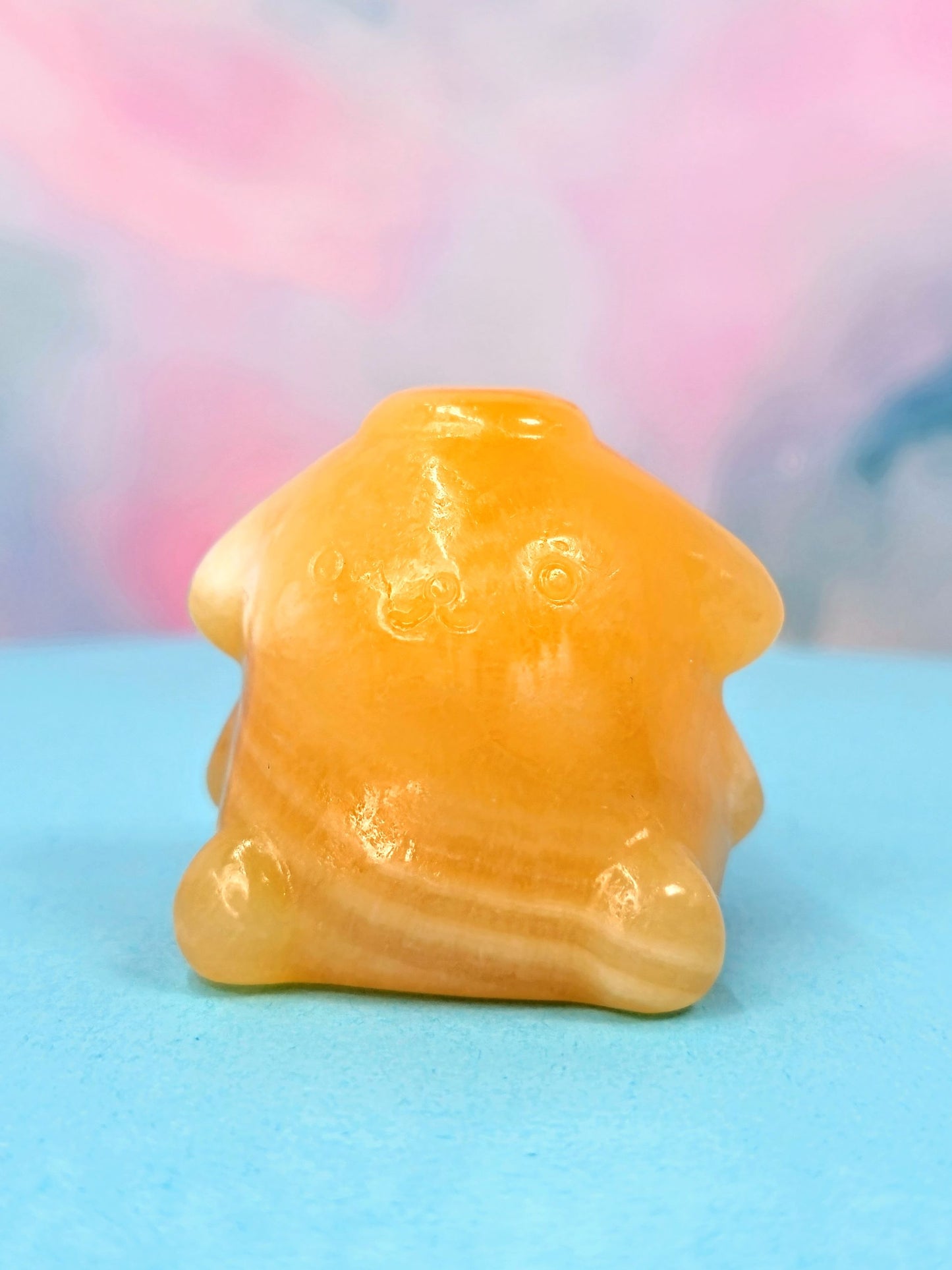 Orange Calcite Pompompurin