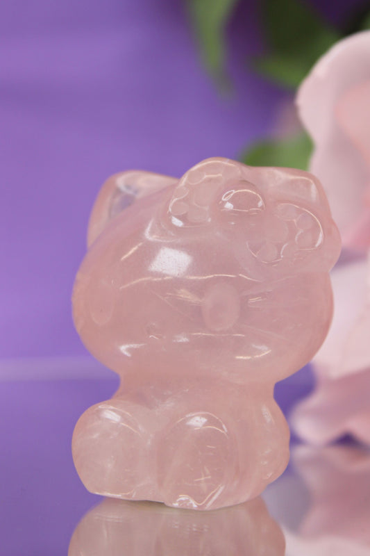 Rose Quartz Hello Kitty